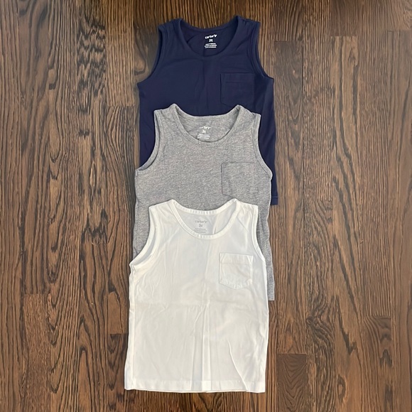Carter's Shirts & Tops Three Carters Toddler Boy Tank Tops 3t